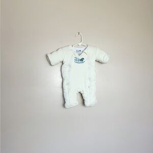 Cream Baby Merlin’s Magic Sleepsuit Size S (3-6mo) EUC